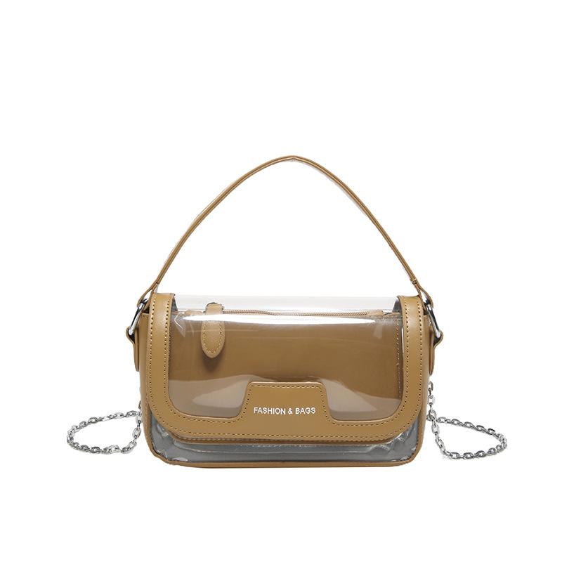 

Весна и лето новая нишевая портативная сумка-желе высокого класса женская рабочая универсальная в иностранном стиле дизайн цепочка сумка-мессенджер хаки