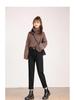 Women's Off-White High-Waisted Harem Jeans - 2024 Spring/Autumn, Elastic, Loose Fit, Slimming Casual Carrot Pants