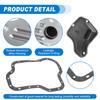 UXCELL 4EAT-G G4A-EL Automatic Transmission Filter CVT Oil Cooler Filter Oil Pan Gasket for Mazda 626 2000-2002 FU9A21500