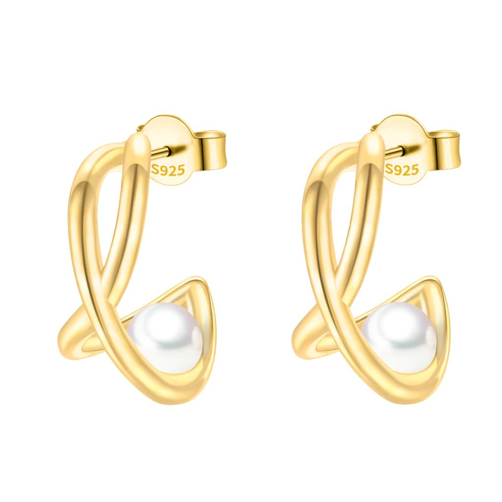 925 Silver Golden Sun Ear Rings Irregular Geometry Star Ear Jewelry Wedding Jewelry Zircon Stone Earrings for Women