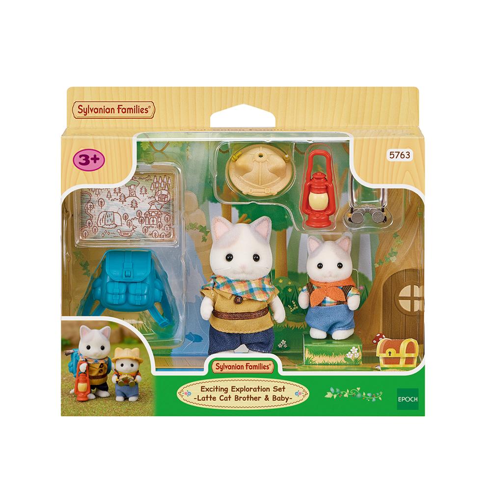 

Sylvanian Families Latte Cat Siblings Adventure Set (5763)