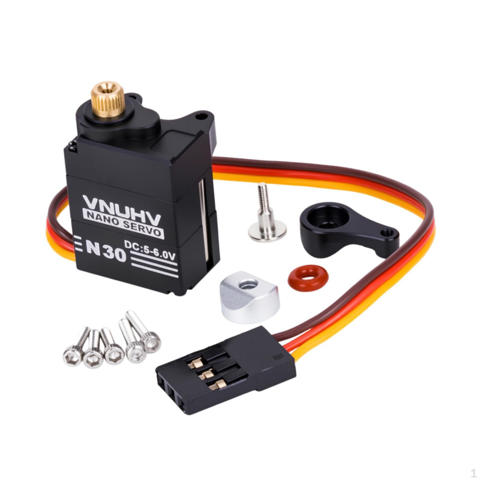 

Nano Servo Replace Parts Easy Installation Accessory Professional with Saver Aluminum Alloy