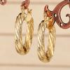 1 Pair, Fashionable, Exquisite and Versatile, Fashionable Textured Earrings
