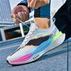 Men's outdoor casual fashion breathable four seasons sneakers light soft-sole speed running shoes students racing sports shoes