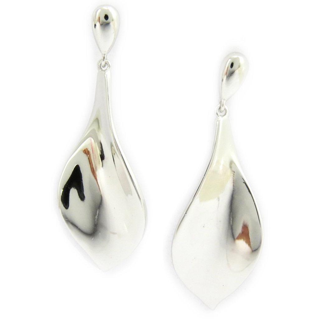 Les Trésors De Lily [L7468] - Silver 'Choréographie' Silver Earrings (rhodium-plated) - 32x11 Mm