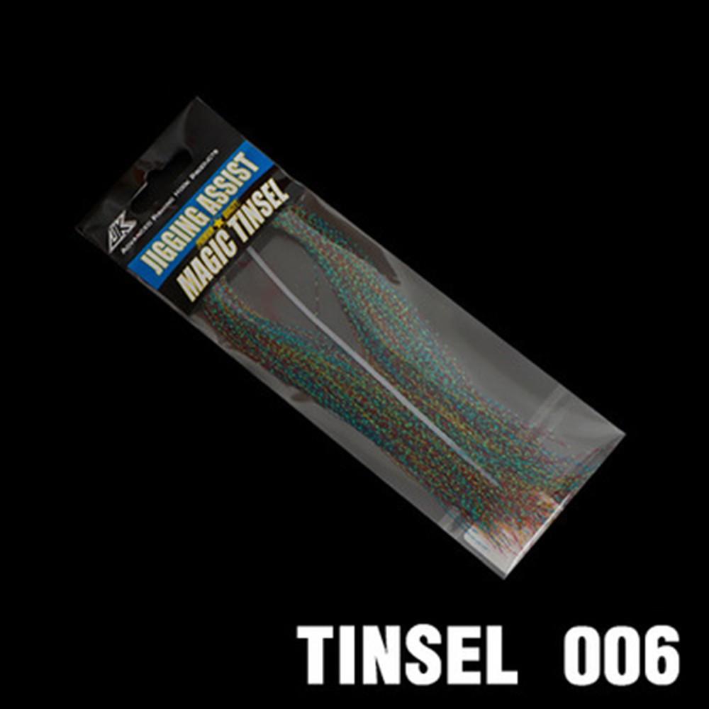 

Glow Material UV Holographic Tinsel Twisted/ Fly Tying Crystal/Jigs Hook Assist.