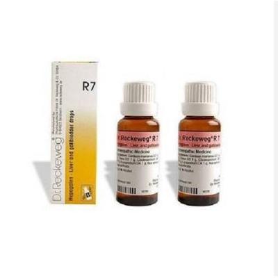 Dr. Reckeweg R7 Krople do wątroby i pęcherzyka żółciowego 22 ml