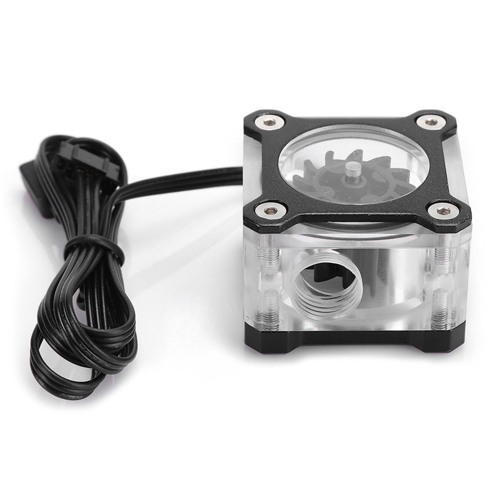 

R3 RGB Colorful Computer WaterCooling Water Flow Meter G1 4 Female Thread Computer Accessories