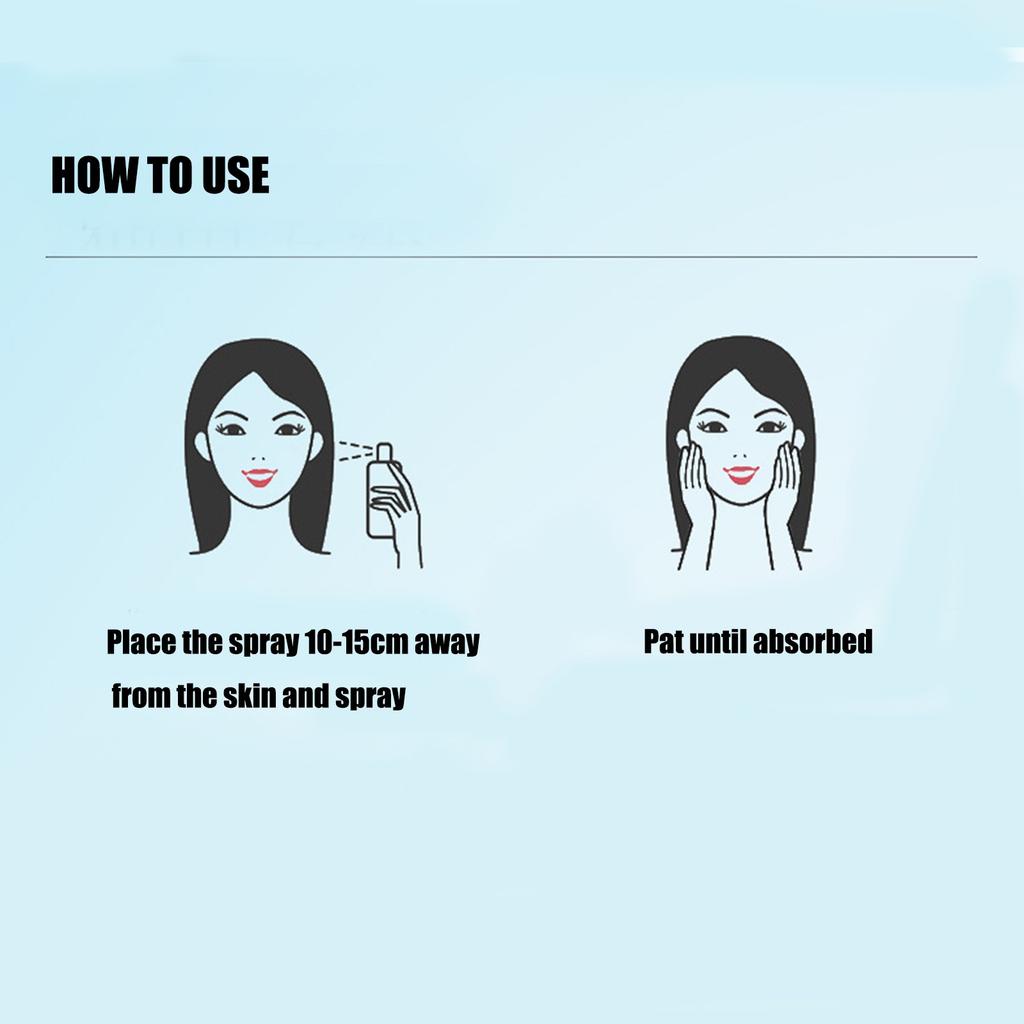 Hyaluronic  Spray Summer Care Dry Skin Savior Rose Centella Asiatica Moisturizing Spray 150ml