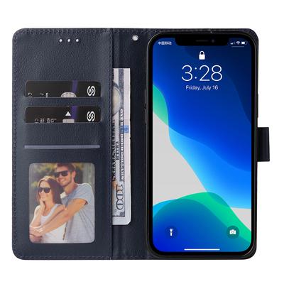 For iPhone 11 Pro Shockproof Case Anti-Scratch PU Leather Wallet Phone Cover
