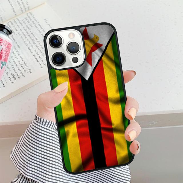 

Zimbabwe Flag Passport Flag Map Phone Case For iPhone 17 Air 16 16e 15 14 plus 11 12 13 Pro max Shell Cover coque iPhone 11pro max