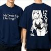 Summer Vintage Washed My Dressup Darling Marin Kitagawa Anime Graphic T Shirt Unisex Unique Print Makes You Stand Out Outdoors