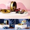 Empty Tea Tin Loose Tea Containers With Lid Sealed Jar Metal Coffee Candy Cans Jewelry Boxes Candy Cans Round Can