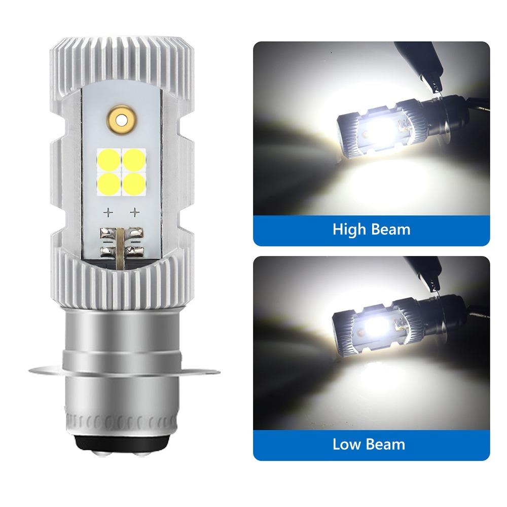 

P15d Motorcycle LED Light DualColor Motorbike Light For Motorcycle Electricbike White&White