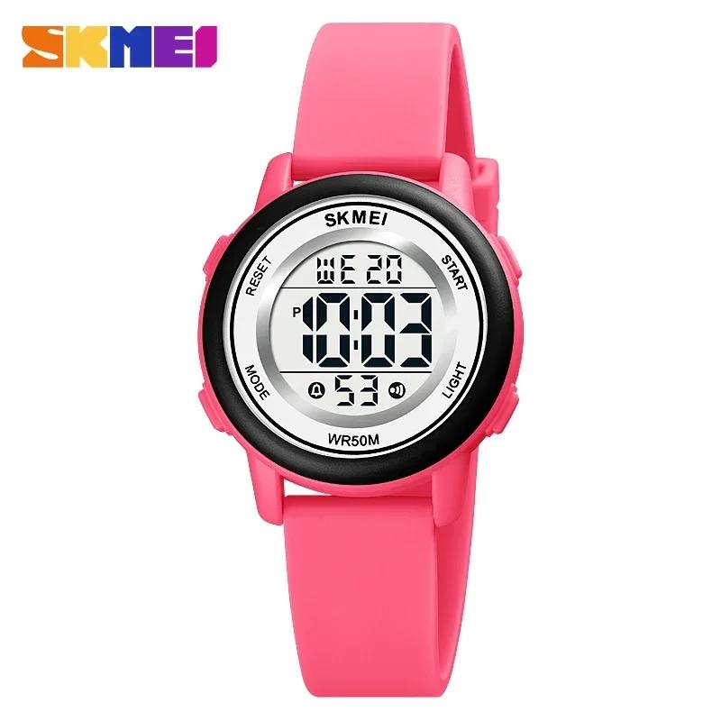 SKMEI 1721 Orologio Digitale da Polso per Bambini Colore Impermeabile Sportivo Colorato per Bambini Antiurto Elettronico per Ragazzo Ragazza Orologio 1451