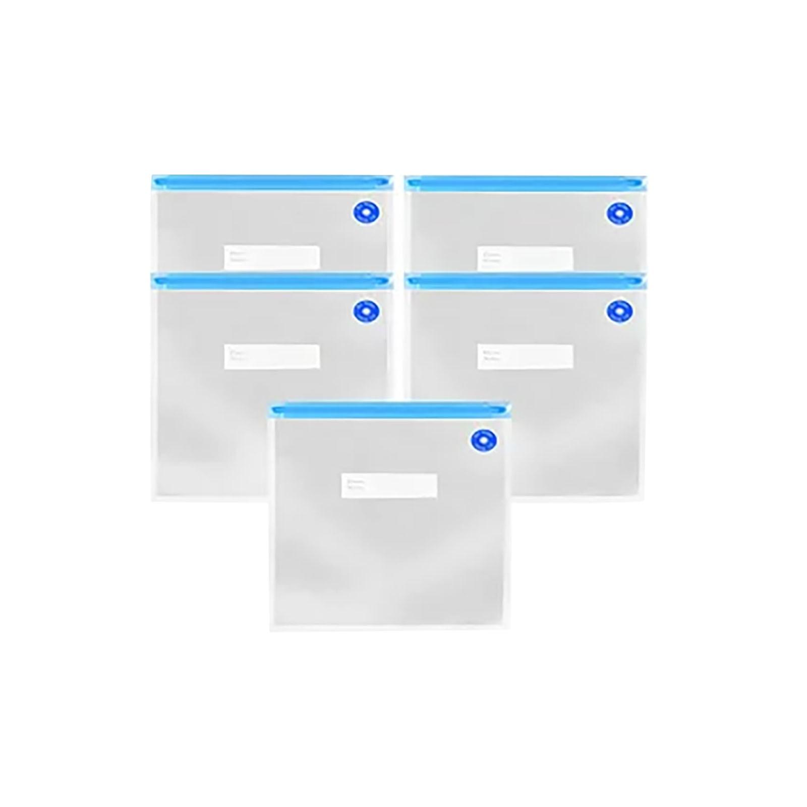 

Набор многоразовых пакетов Sous Vide, пакеты для пищевых продуктов, не содержащие бисфенола-А, вакуумные пакеты для хранения, герметичные пакеты для хранения One Size