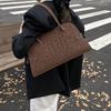 Fashion Large Capacity Solid Casual Faux Suede Shoulder Bags 2025 Hot Sale Simple Versatile Commute Top-Handle Bags for Women