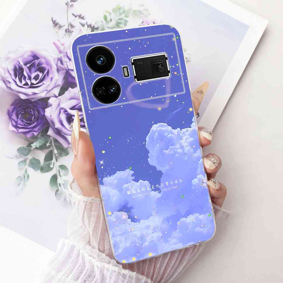 Bunte Mode Hülle für Realme GT5 5G RMX3820 Silikon TPU Abdeckung für Realme GT5 GT 5 240W 5G RMX3823 6.74" Bumper Handyhüllen