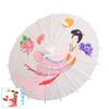 1Pcs Wedding Birthday for Baby Shower DIY Handmade Long-handle Painting Supplies Photography Prop Dance Prop Paper Umbrella