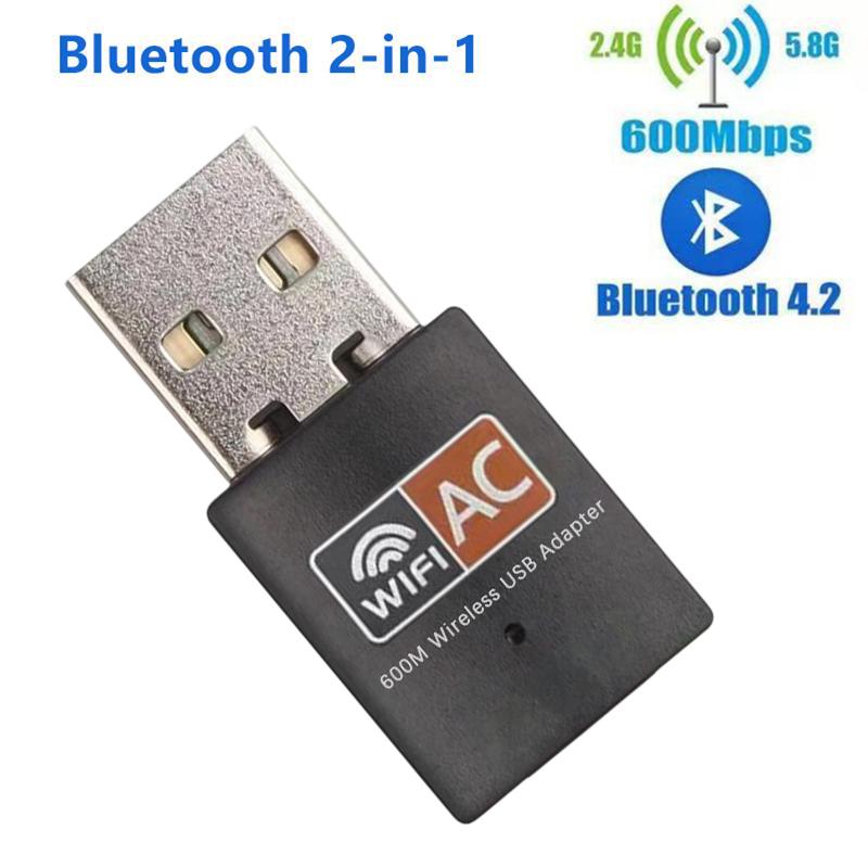 Plug and Play USB Wireless Network Card 1200Mbps Dual Band Transmitter Receiver Desktop Laptop Adapter Fast Network Solution