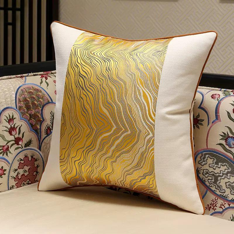 

Роскошная декоративная подушка: Подушка в китайском стиле для дивана, кресла или кровати 30x50cm Cover Only жёлтый