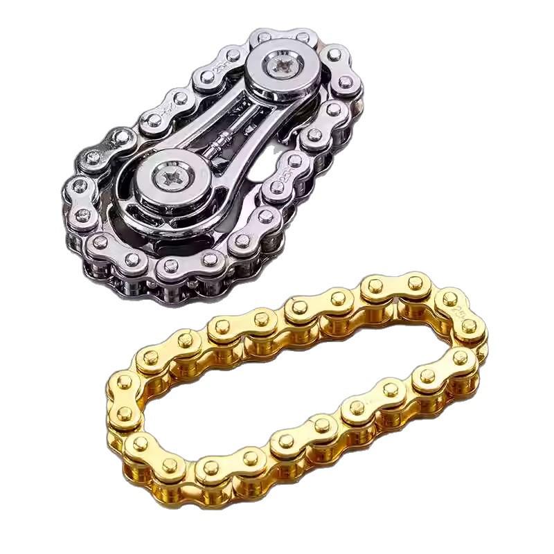 Fingertip Gyro Gear: Stress-Relief Chain Toy