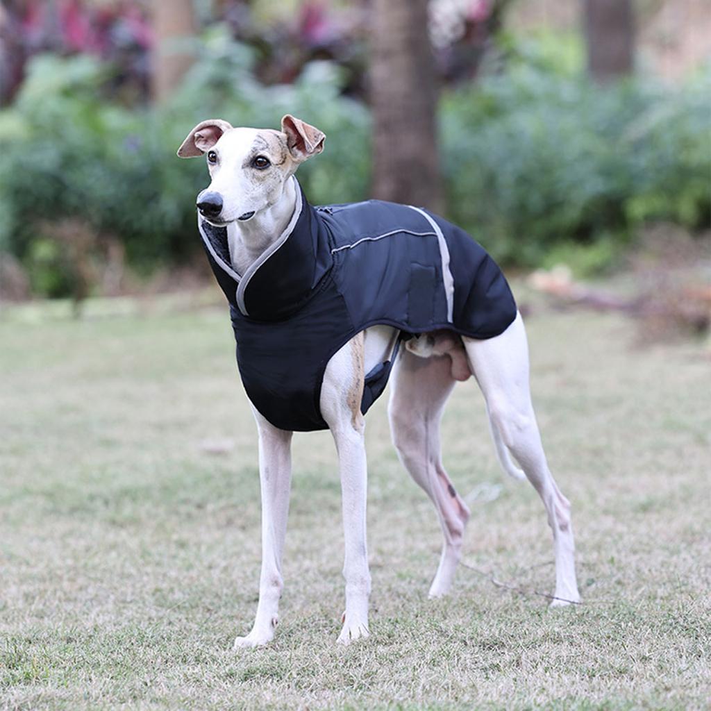 Fleecové rolákové psí bundy Měkký zimní kabát Teplý svrchní oděv do chladného počasí pro venkovní procházky a cestování