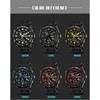 SANDA New Watch Genuine Fashion Sports Multifunctional Electronic Couple Popular Men's Luminous Watch