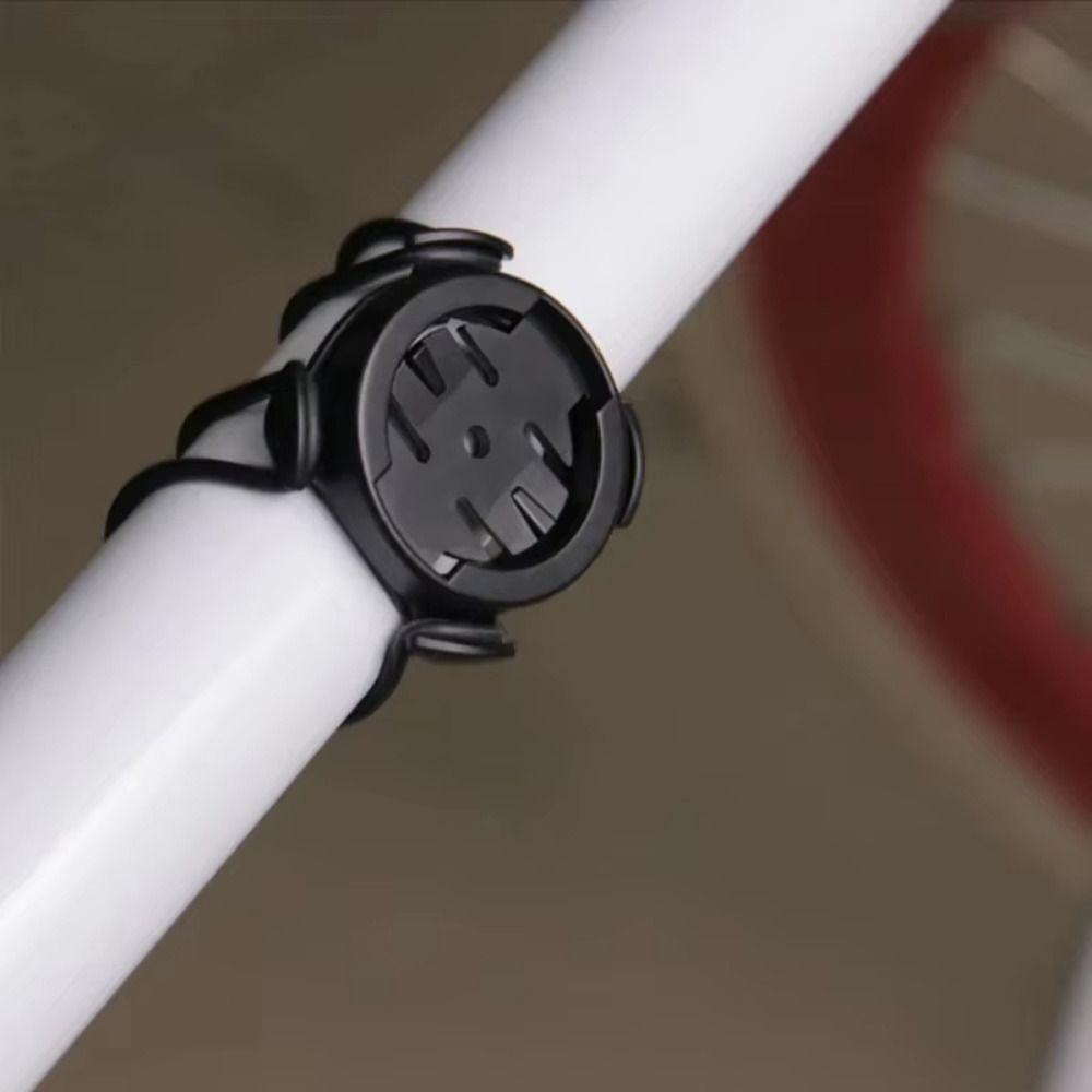 Adapter Bracket Bicycle Computer Holder Universals Alloy Bicycle Computer Bracket Strap Sturdy Silicone for GARMIN/iGPSPORT2