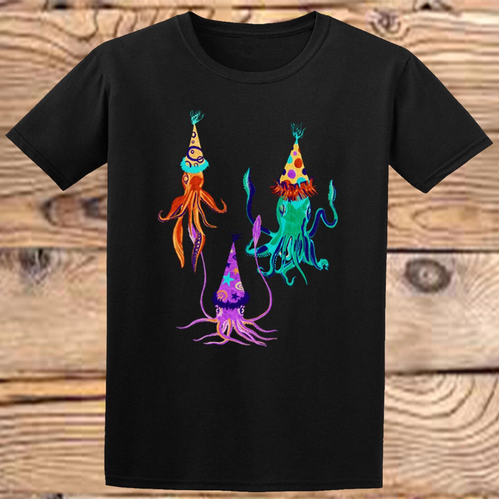 

Party Squids Boys Girls Tee Top Kids T-Shirt #D #P1 #PR 140