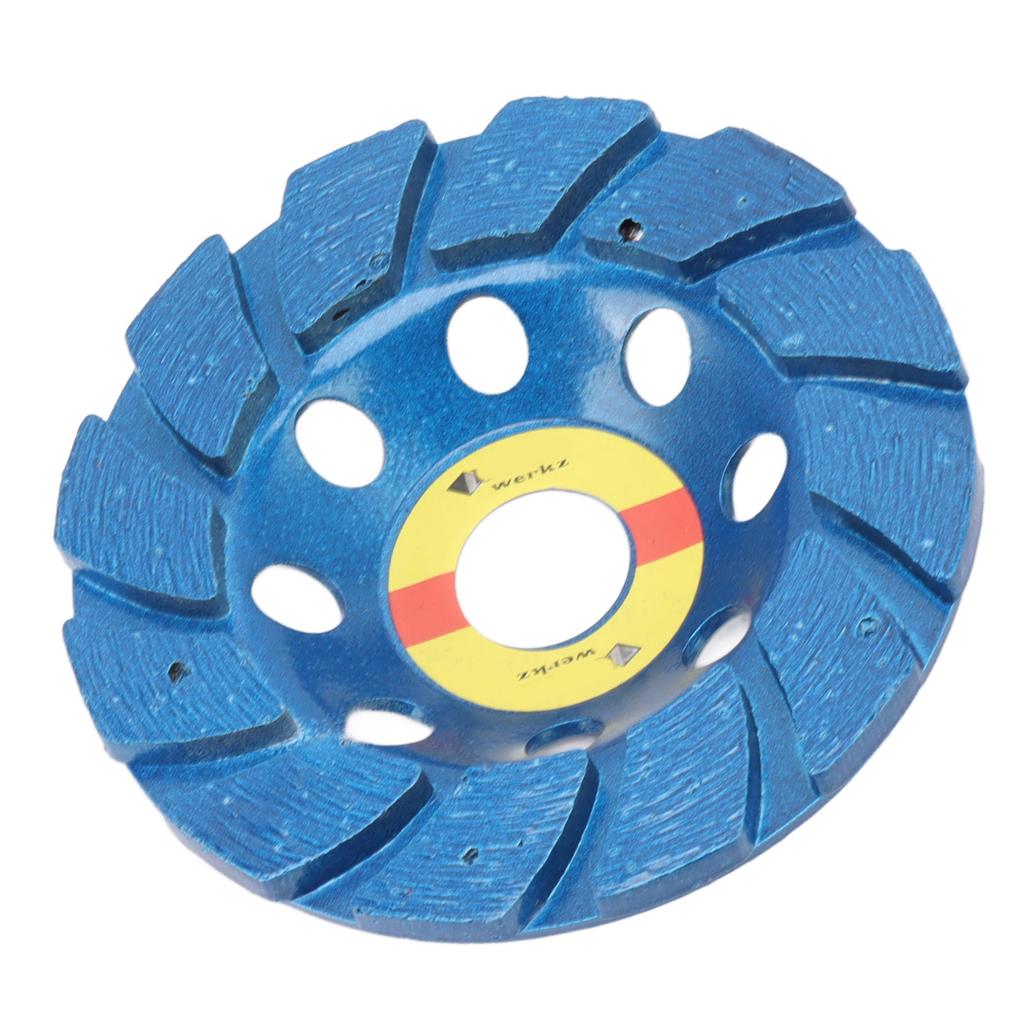 Grinding Cup Wheel 4 Inch Diamond Grinding Disc Angle Grinder Wheel for Polishing Blue