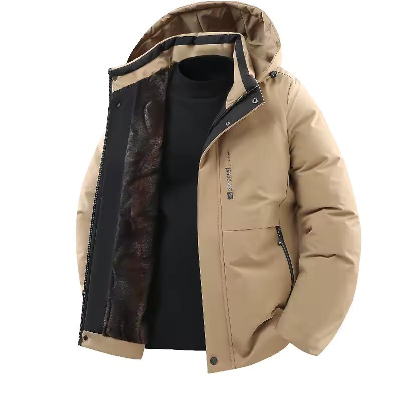 Winter Outdoor Freizeit Angeln Winddicht Warm Parker Baumwolljacke für Herren Bequeme Vielseitige Wattierte Jacke