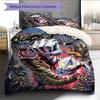 Ultraman Pattern Bedding Quilt Set  Home Decoration  Gift (1 * duvet cover + 2 * pillowcase  without core)
