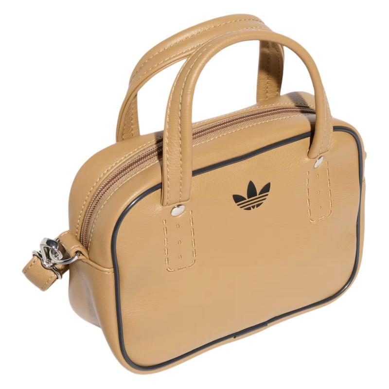 Adidas Originals Polyurethane Shoulder Bag, Crossbody Bag, Handbag Mini Women's Brown Adidas JX7874