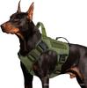 Taktisches Hundegeschirr für große Hunde Verstellbar Kein Ziehen mit Griff Reflektierende Militärweste für Labrador Sibirischer Husky.