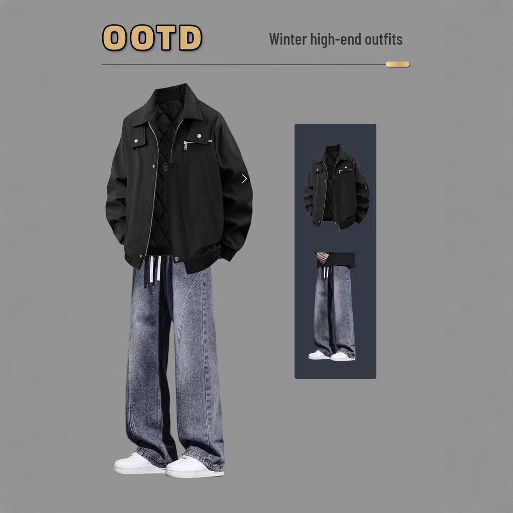 Men's Windproof Casual Hooded Jacket – Spring/Autumn Collection