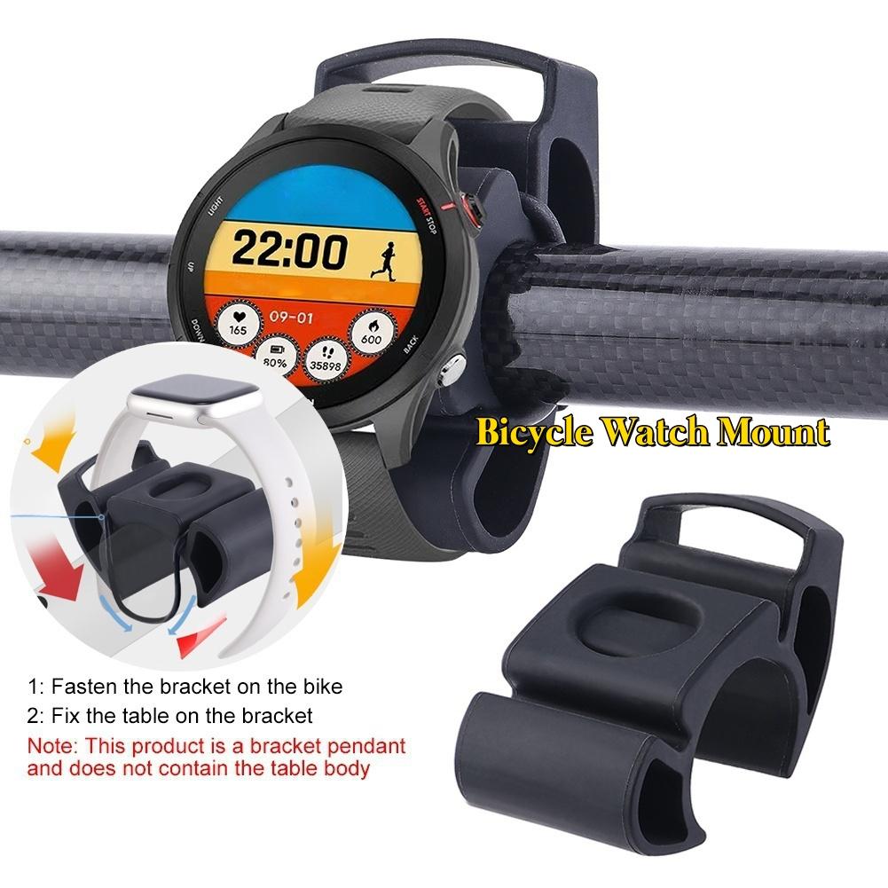 1/2PC Bicycle Watch Mount Universal Cycling Heart Rate Monitor Stand Bike Handlebar Holder for TOMTOM/TICWATCH/SUUNTO Watch