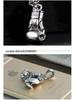 European & American Trend Men's Titanium Steel Boxing Gloves Pendant Necklace