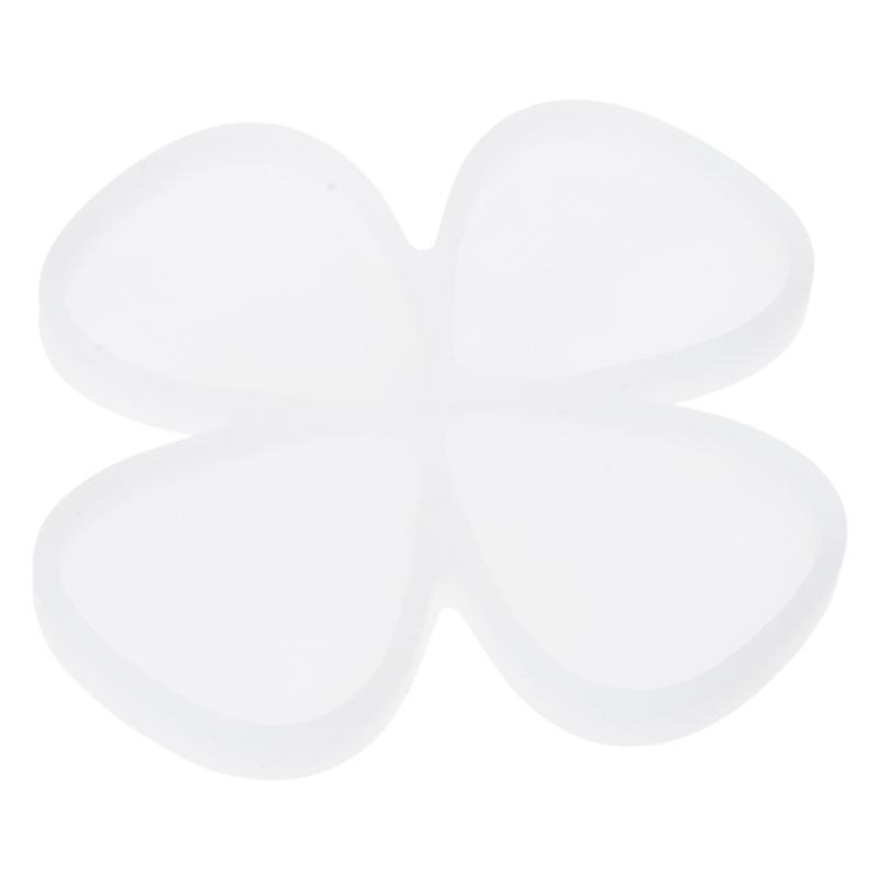 

4 Cell DIY Reusable Picks UV Epoxy Casting Mold Universal Guitar Picks Resin Mold Guitar Plectrums Silicone Mould 1