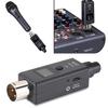 Wireless Microphone Adapter USB Charging U3 Wireless Mic System Transmitter Receiver for Audio Mixer