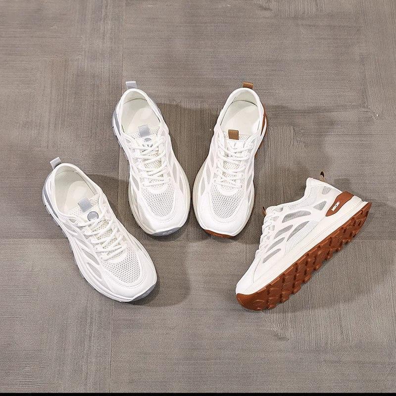 Fashion, Leisure, Comfort and Lightweight Sports Forrest Gump Shoes for Women's 2025 Summer New Mesh Breathable Color Matching