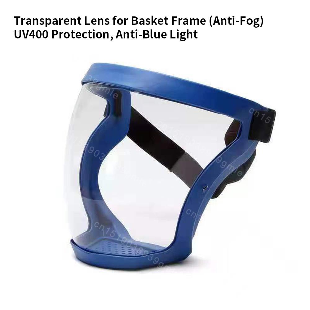 Anti Fog Protect Dust and Splash Mask Full-Face Transparent Protection Mask with Adjustable Buckle Reusable and Heat Resistance