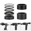 Bike Carbon Fibers Bike Headsets Spacers Front Fork Washer Bike Spacers, Bike Headsets Stem Washer for Mountain Bicycles