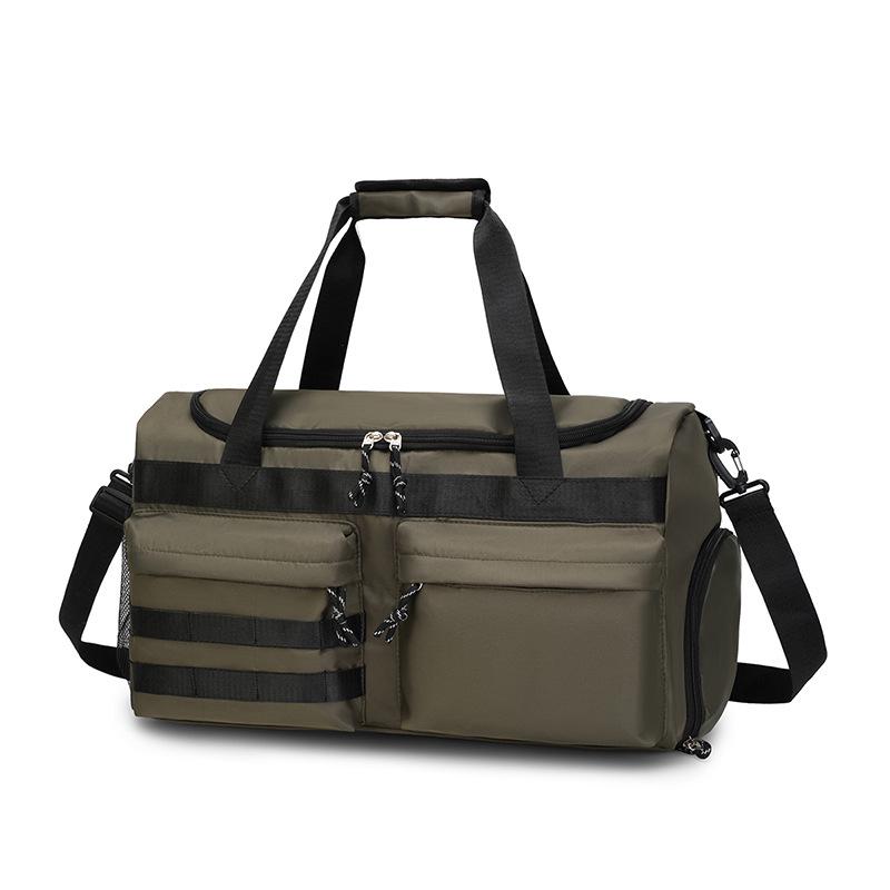 Multifunktionale wasserdichte Outdoor-Reise- und Sporttasche mit Trocken-/Nass-Trennung, passend für Camping, Wandern, Schulter- und Umhängetaschen-Stile