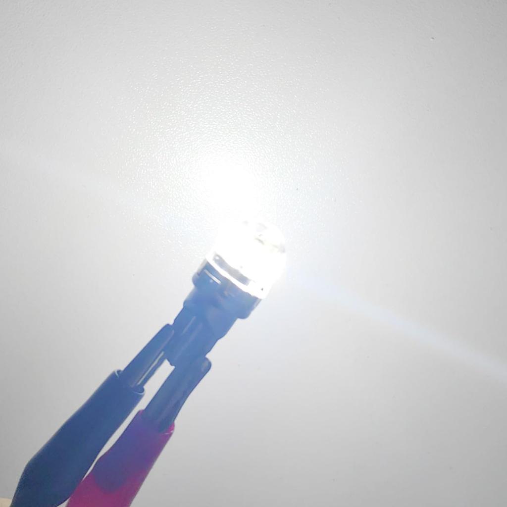 XSETA T10 LED White Explosive Light, Built-in Canceller, Position Lamp, License Plate Light, Room