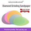 Jiu Xiao Ying Diamond Fiber Hand Sandpaper Pad 5" (127mm) for Metal, Ceramic, and 3C Electronics Polishing