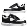 Men's shoes spring summer 2025 new trend round head versatile breathable platform sports leisure color matching comfortable men's shoes