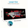 Sasuke Naruto Mouse Pad, Large Gaming Desk Mat, Non-slip XXL Mousepad for Laptop & Tablet, Mini PC Playmat with Stitched Edges