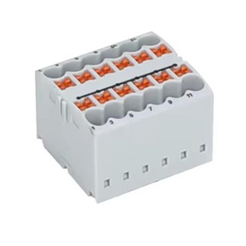 Multiple In Multiple Out Block Connector PTFIX 2.5mm² Distribution Block Mount on Din Rail