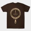 Camiseta Estampada Preta Masculina Gravity Falls Mystery Club Estampa em Papel de Transferência Sem Corte Camiseta de Algodão